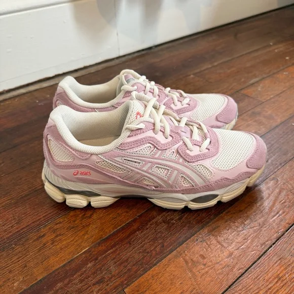 Asics Gel-NYC Cream-Rose Water | size W8/M6.5 - Picture 5 of 11